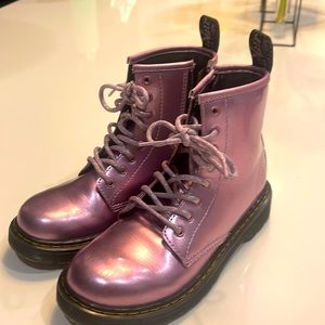 Pinkish Purle Dr. Martens Size 3 Boots